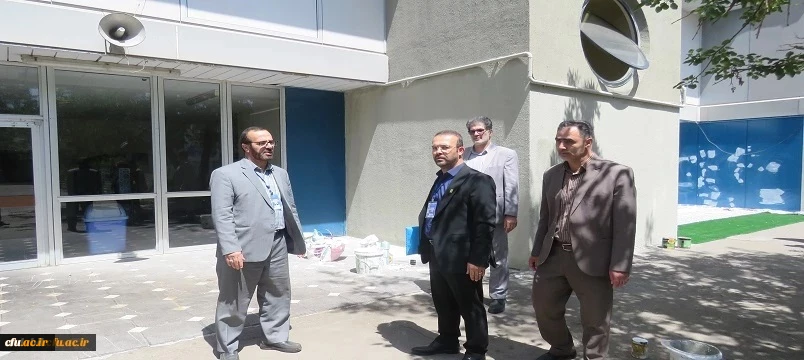 بازدید مشاور و نماینده وزیر آموزش و پرورش در دانشگاه های فرهنگیان و شهید رجایی از دانشگاه فرهنگیان استان اردبیل
