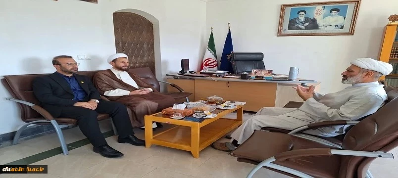 دیدار سرپرست و مسئول نهاد دانشگاه فرهنگیان اردبیل با فرمانده و مسئول دفتر نمایندگی ولی فقیه در سپاه استان