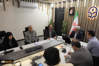 نشست نمایندگان بازنشستگان دانشگاه فرهنگیان با رئیس دانشگاه و نماینده وزیر آموزش و پرورش