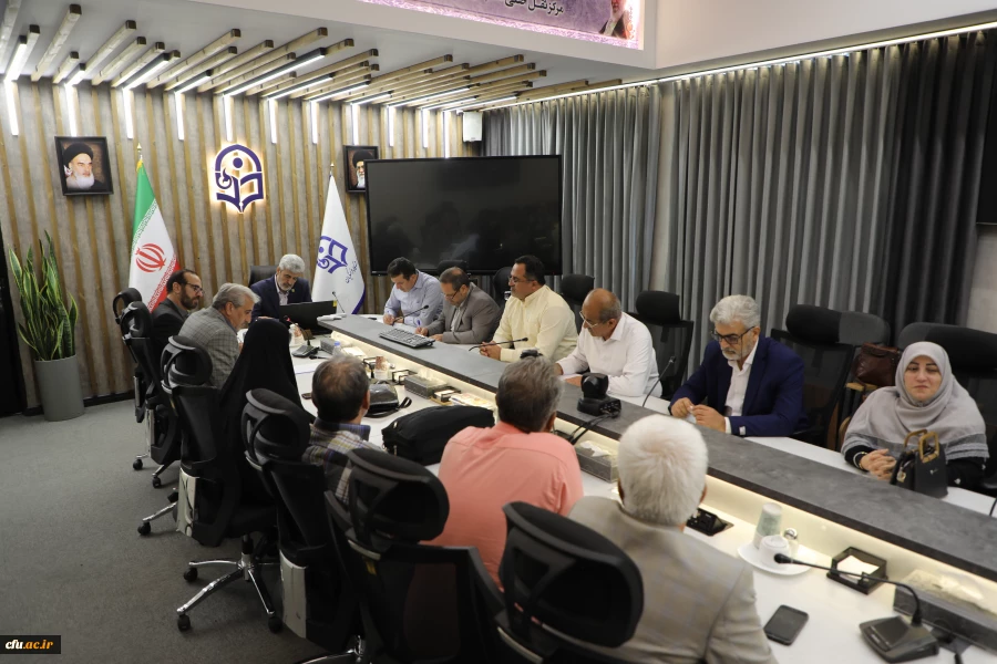 نشست نمایندگان بازنشستگان دانشگاه فرهنگیان با رئیس دانشگاه و نماینده وزیر آموزش و پرورش 4