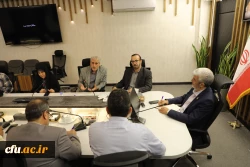 نشست نمایندگان بازنشستگان دانشگاه فرهنگیان با رئیس دانشگاه و نماینده وزیر آموزش و پرورش 7