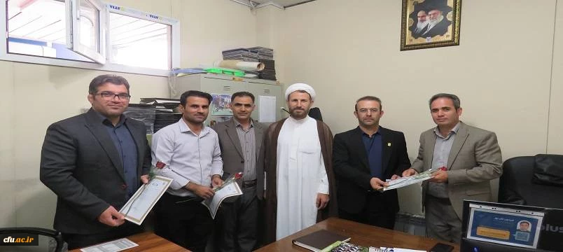 آیین تقدیر از کارکنان دانشگاه فرهنگیان اردبیل به مناسبت روز کارمند
