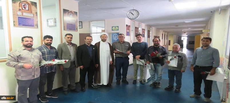 آیین تقدیر از کارکنان دانشگاه فرهنگیان اردبیل به مناسبت روز کارمند