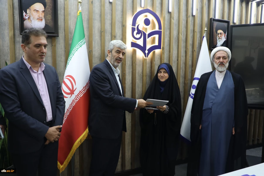 انتصاب مشاور امور بانوان و خانواده رئیس دانشگاه فرهنگیان 2