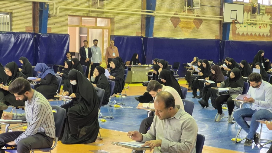 برگزاری آزمون اصلح مهارت آموزان ماده ۲۸ در دانشگاه فرهنگیان لرستان 12
