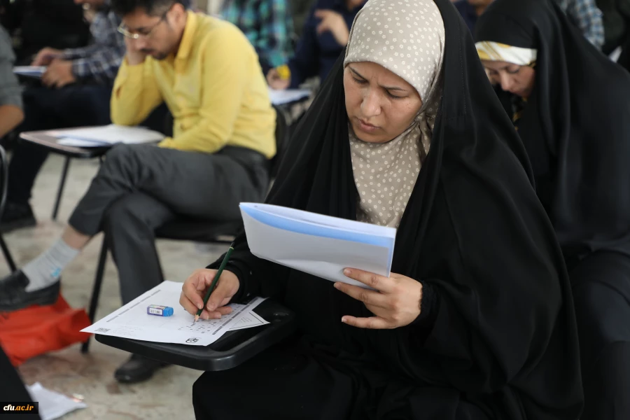 برگزاری آزمون سراسری ارزشیابی صلاحیت حرفه ای معلمی (اصلح)  در سراسر کشور 6