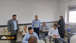 برگزاری آزمون سراسری ارزشیابی صلاحیت حرفه ای معلمی (اصلح)  در سراسر کشور 7