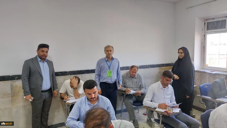 برگزاری آزمون سراسری ارزشیابی صلاحیت حرفه ای معلمی (اصلح)  در سراسر کشور 7