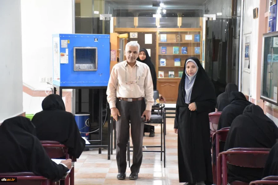 برگزاری آزمون سراسری ارزشیابی صلاحیت حرفه ای معلمی (اصلح)  در سراسر کشور 8