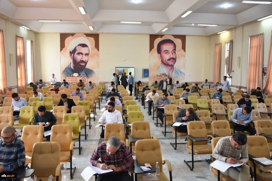 برگزاری آزمون سراسری ارزشیابی صلاحیت حرفه ای معلمی (اصلح)  در سراسر کشور 9