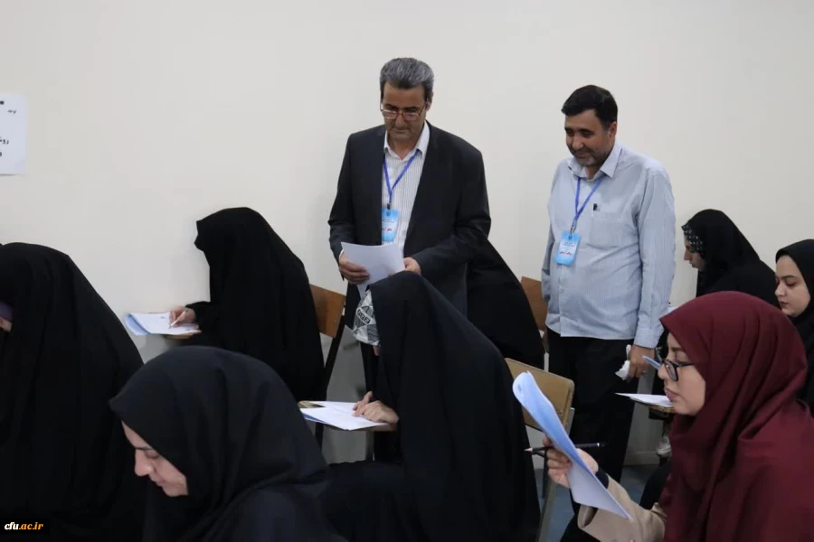 برگزاری آزمون سراسری ارزشیابی صلاحیت حرفه ای معلمی (اصلح)  در سراسر کشور 15