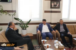 دیدار معاون امور دانشجویی دانشگاه فرهنگیان کشور و رئیس دانشگاه فرهنگیان آذربایجان شرقی با مدیرکل آموزش و پرورش استان آذربایجان شرقی  4