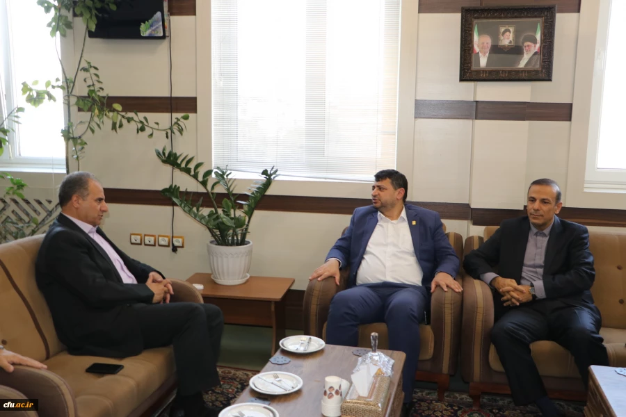 دیدار معاون امور دانشجویی دانشگاه فرهنگیان کشور و رئیس دانشگاه فرهنگیان آذربایجان شرقی با مدیرکل آموزش و پرورش استان آذربایجان شرقی  5