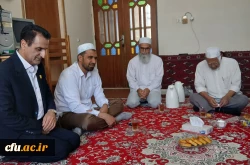 دیدار سرپرست دانشگاه فرهنگیان استان گلستان با خانواده شهید اهل سنت 3