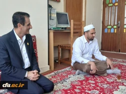 دیدار سرپرست دانشگاه فرهنگیان استان گلستان با خانواده شهید اهل سنت 4