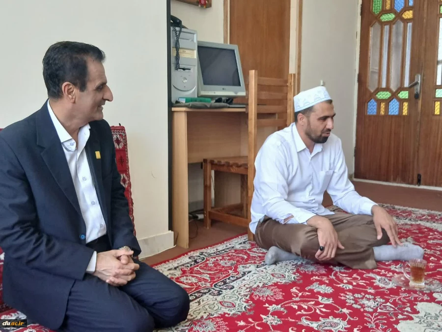 دیدار سرپرست دانشگاه فرهنگیان استان گلستان با خانواده شهید اهل سنت 4