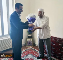 دیدار سرپرست دانشگاه فرهنگیان استان گلستان با خانواده شهید اهل سنت 5