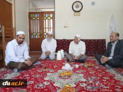 دیدار سرپرست دانشگاه فرهنگیان استان گلستان با خانواده شهید اهل سنت 6