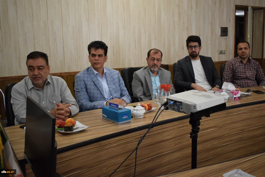 مراسم تودیع و معارفه رئیس اداره حراست دانشگاه استان کرمانشاه 6