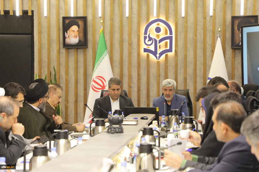  برگزاری نشست مشترک اعضای هیات رئیسه دانشگاه فرهنگیان با شورای معاونین اداره کل آموزش و پرورش شهر تهران 2