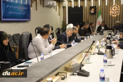  برگزاری نشست مشترک اعضای هیات رئیسه دانشگاه فرهنگیان با شورای معاونین اداره کل آموزش و پرورش شهر تهران 3