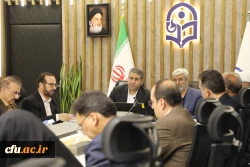  برگزاری نشست مشترک اعضای هیات رئیسه دانشگاه فرهنگیان با شورای معاونین اداره کل آموزش و پرورش شهر تهران 6