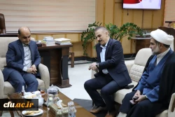 دیدار معاونت آموزشی و تحصیلات تکمیلی دانشگاه فرهنگیان کشور و هیات همراه با دکتر حق شناس استاندار گیل 2