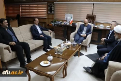 دیدار معاونت آموزشی و تحصیلات تکمیلی دانشگاه فرهنگیان کشور و هیات همراه با دکتر حق شناس استاندار گیل 5
