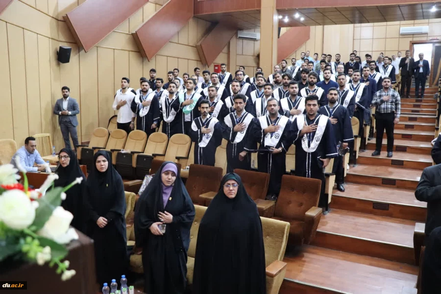 آیین دانش آموختگی دانشجو معلمان ورودی 1400 دانشگاه فرهنگیان گیلان 3