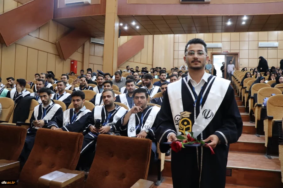 آیین دانش آموختگی دانشجو معلمان ورودی 1400 دانشگاه فرهنگیان گیلان 7