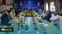 برگزاری اولین جلسه کارگروه استقرار ساختار سازمانی جدید در دانشگاه فرهنگیان
برگزاری اولین جلسه کارگروه استقرار ساختار سازمانی جدید در دانشگاه فرهنگیان
 6
برگزاری اولین جلسه کارگروه استقرار ساختار سازمانی جدید در دانشگاه فرهنگیان کرمانشاه
 2