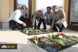 به مناسبت آغاز هفته دفاع مقدس؛
برگزاری آئین تجدید میثاق دانشگاهیان دانشگاه فرهنگیان استان بوشهر با شهدا 2