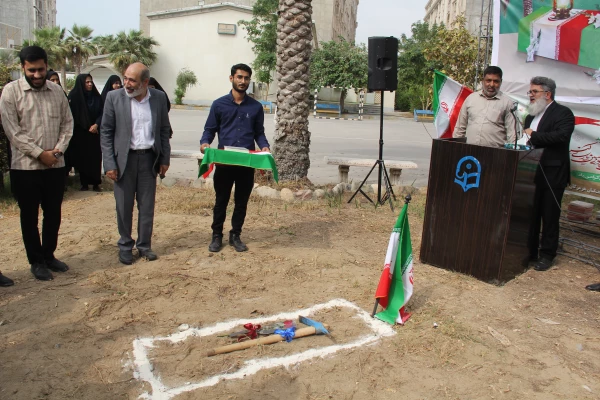 آیین کلنگ زنی احداث یادمان شهید گمنام به میزبانی دانشگاه فرهنگیان هرمزگان 19