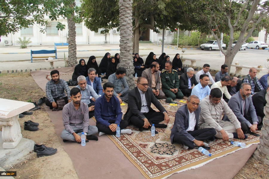 آیین کلنگ زنی احداث یادمان شهید گمنام به میزبانی دانشگاه فرهنگیان هرمزگان 22