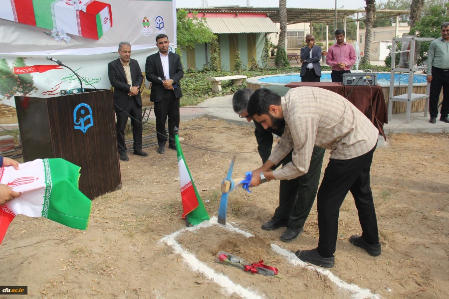 آیین کلنگ زنی احداث یادمان شهید گمنام به میزبانی دانشگاه فرهنگیان هرمزگان 41