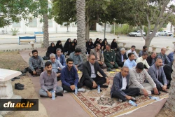 آیین کلنگ زنی احداث یادمان شهید گمنام به میزبانی دانشگاه فرهنگیان هرمزگان 20