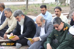 آیین کلنگ زنی احداث یادمان شهید گمنام به میزبانی دانشگاه فرهنگیان هرمزگان 34