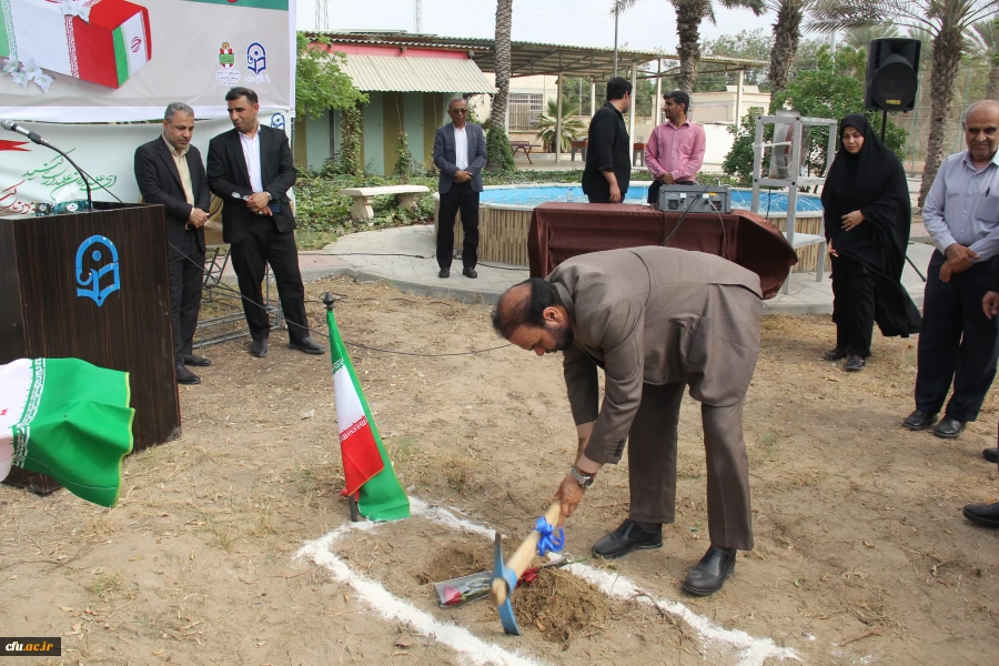 آیین کلنگ زنی احداث یادمان شهید گمنام به میزبانی دانشگاه فرهنگیان هرمزگان 45