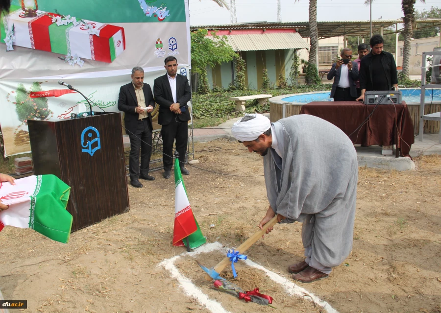 آیین کلنگ زنی احداث یادمان شهید گمنام به میزبانی دانشگاه فرهنگیان هرمزگان 42