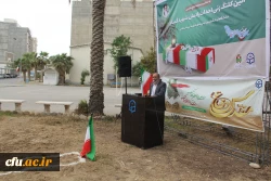 آیین کلنگ زنی احداث یادمان شهید گمنام به میزبانی دانشگاه فرهنگیان هرمزگان 35