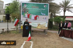 آیین کلنگ زنی احداث یادمان شهید گمنام به میزبانی دانشگاه فرهنگیان هرمزگان 9