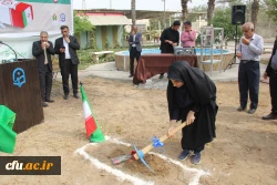 آیین کلنگ زنی احداث یادمان شهید گمنام به میزبانی دانشگاه فرهنگیان هرمزگان 52