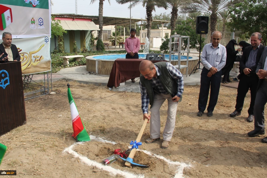 آیین کلنگ زنی احداث یادمان شهید گمنام به میزبانی دانشگاه فرهنگیان هرمزگان 54