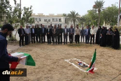 آیین کلنگ زنی احداث یادمان شهید گمنام به میزبانی دانشگاه فرهنگیان هرمزگان 55