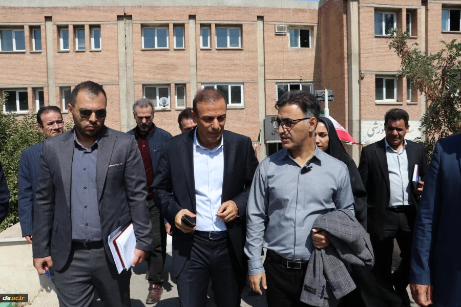 بازدید کارگروه عمران سازمان مرکزی از دانشگاه فرهنگیان آذربایجان شرقی  3
