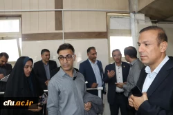 بازدید کارگروه عمران سازمان مرکزی از دانشگاه فرهنگیان آذربایجان شرقی  5