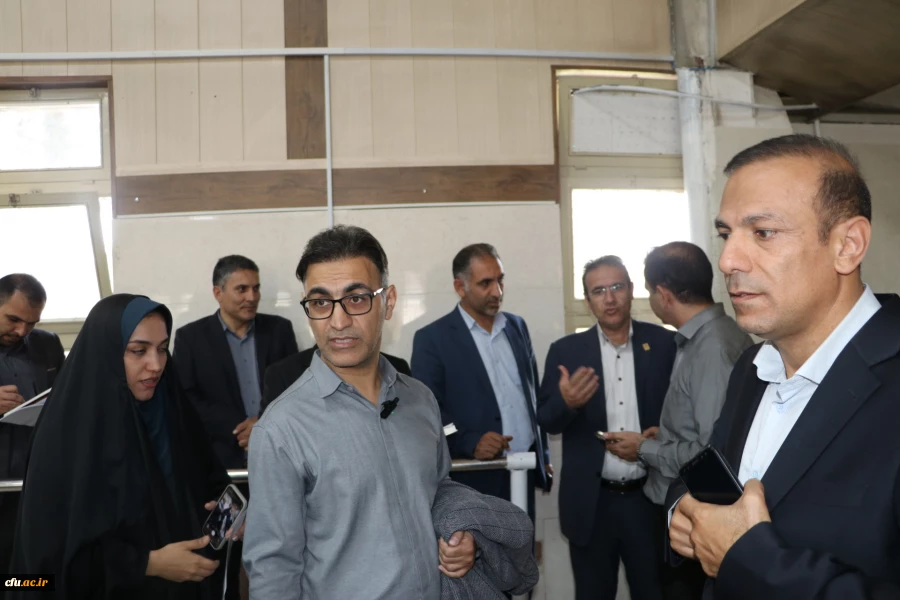 بازدید کارگروه عمران سازمان مرکزی از دانشگاه فرهنگیان آذربایجان شرقی  5
