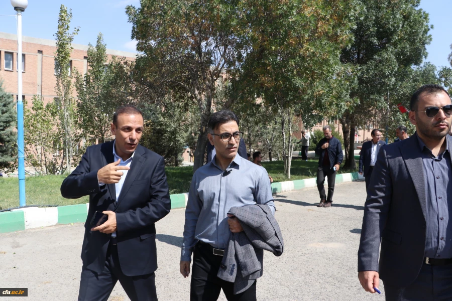 بازدید کارگروه عمران سازمان مرکزی از دانشگاه فرهنگیان آذربایجان شرقی  6