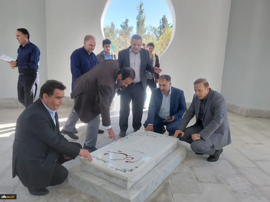 تجدید میثاق خانواده دانشگاه فرهنگیان آذربایجانشرقی با آرمانهای شهداوامام شهیدان درهفته دفاع مقدس  3