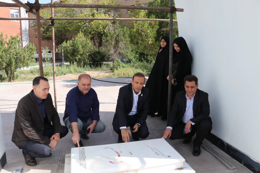 تجدید میثاق خانواده دانشگاه فرهنگیان آذربایجانشرقی با آرمانهای شهداوامام شهیدان درهفته دفاع مقدس  4